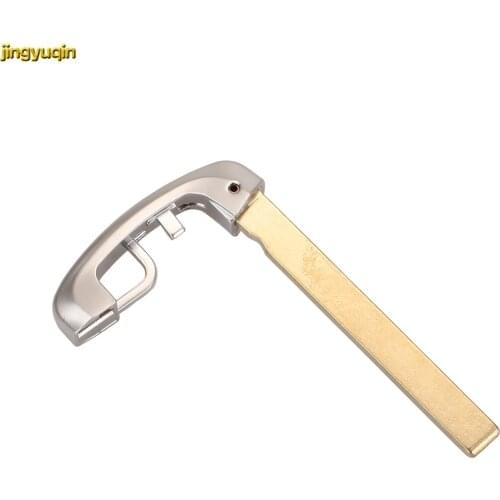 Jingyuqin 10pcs Remote Car Key Uncut Blade For BMW 1 3 5 6 7 Series X3 X4 FOB Blank Modified Replacement 3 Buttons