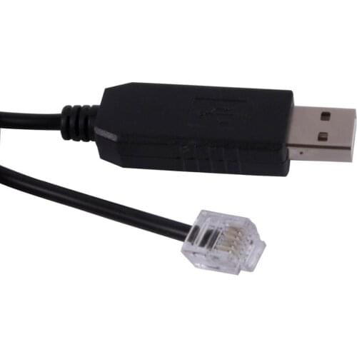 USB to RJ12 6P6C Console Cable for APC 940-0144 UPS Metered and Switched PDU AP78xx, AP79xx, AP86xx, AP88xx, AP89xx