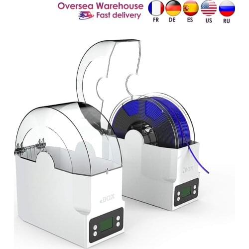 EU US 3D Printing Filament Storage Box Spool Holder for 3D Printing Filament Dryer Box Compatible with 1.75mm/2.85mm/3.00mm