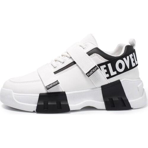 Joint letter rise flange Wen Running shoes relaxation fashion joker simpleness sport shoes comfort dermis sneakers