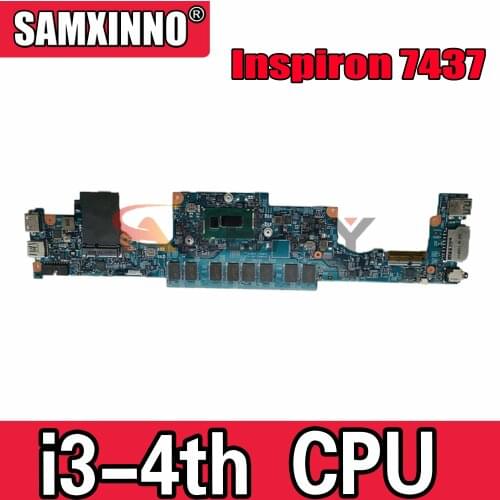 Original laptop Motherboard For DELL Inspiron 7437 I3-4010U Mainboard CN-0F6GDH 0F6GDH 12310-1 SR16Q SLJ8A