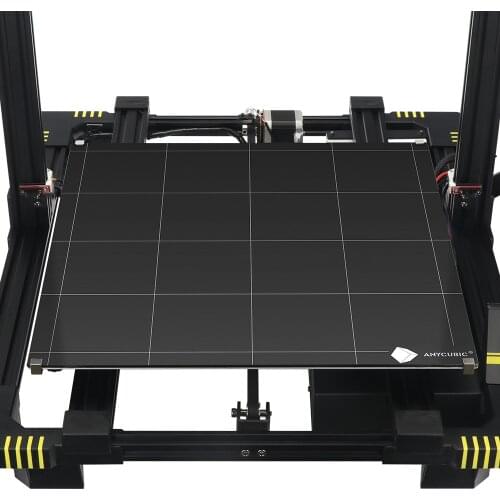 430x410x4mm 12V/24V Heatbed 500W Ultrabase Hotbed Platform Plate Easy Remove Square For ANYCUBIC Chiron 3D Printer parts
