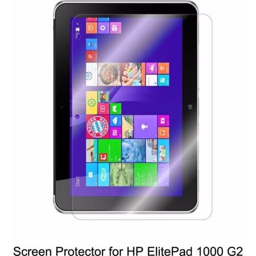 Clear LCD PET Film Anti-Scratch/ Anti-Bubble / Touch Responsive Screen Protector for Tablet HP ElitePad 1000 G2