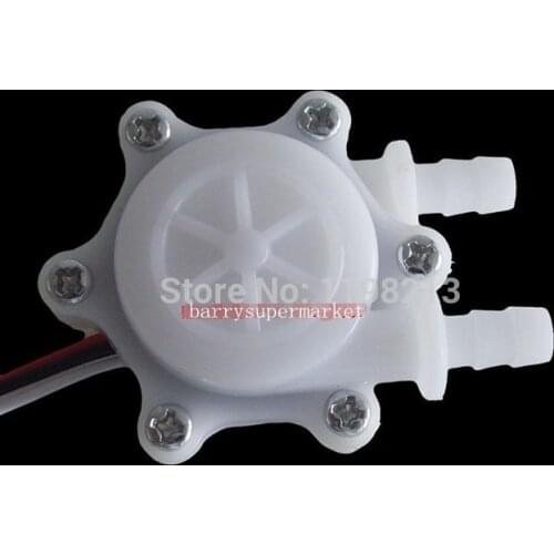 2PCS ID3.5mm Flowmeter for thermostat heater purifier Boiler Drinking fountains Coffee machine water flow sensor meter