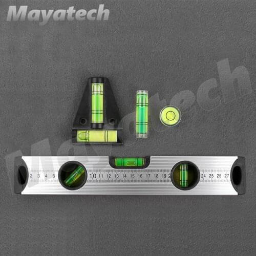 Bubble Level Hand Tool for Multi-axis Motor Base Multiaxial Leveling Calibration Tool Horizontal Bubble Level Scale