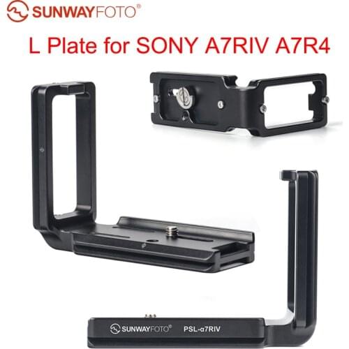 SUNWAYFOTO L Plate for SONY A7RIV A7R4 PSL-A7RIV Camera Quick Release L Plate L Shape Bracket Baseplate PSL A7RIV