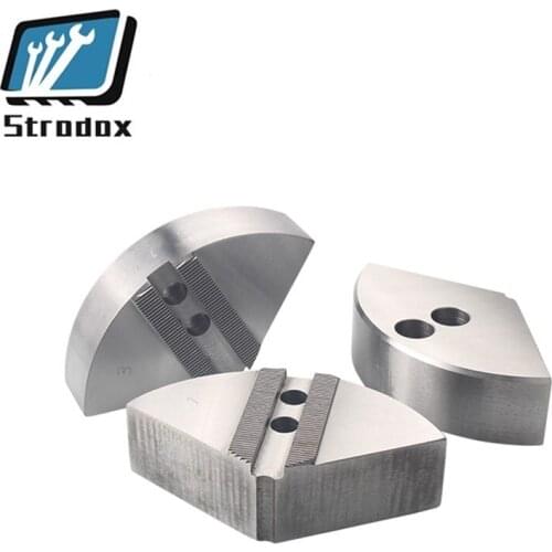 High quality Hydraulic Three-jaw Hydraulic fan-shaped chuck soft jaw lathe chuck three grip hollow three-claw hydraulic chuck