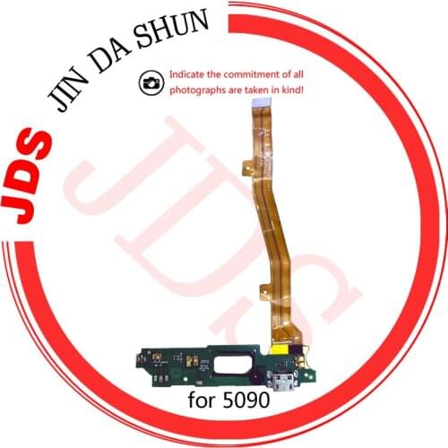 Charger Flex Cable USB Charging Board Dock Connector For Alcatel 5090 5090A 5090D LCD Display Plug Ribbon