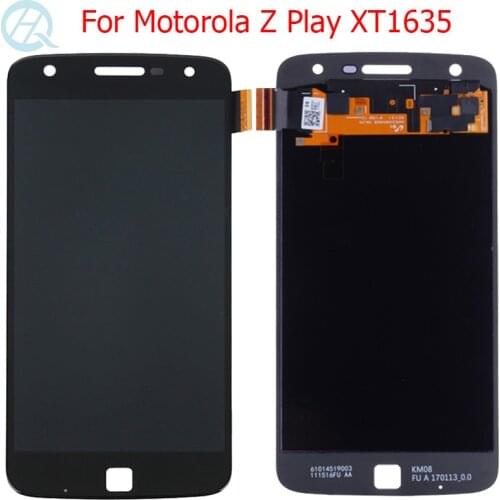 Original XT1635 AMOLED For Motorola Z Play LCD Display 5.5" Moto Z Play XT1635 XT1635-02 Display LCD Touch Screen Panel Parts