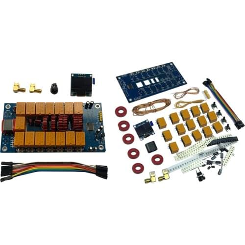 1.8-50MHz Automatic Antenna Tuner Kit 100W w/ 0.96-Inch OLED Display ATU100