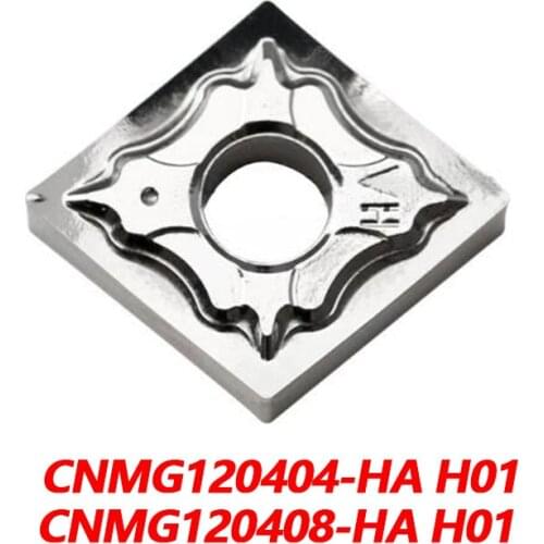 100% CNMG CNMG120404-HA H01 CNMG120408-HA Carbide Insert Blades CNC Lathe Plug-in Product Import Quality Assurance Efficient