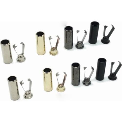 100 pcs/lot Zine Alloy Bell Buckle Stopper Cord Ends Lock Cap Rope Hanging Buckle for Bag Shoes Garment Stopper Cord Accessories