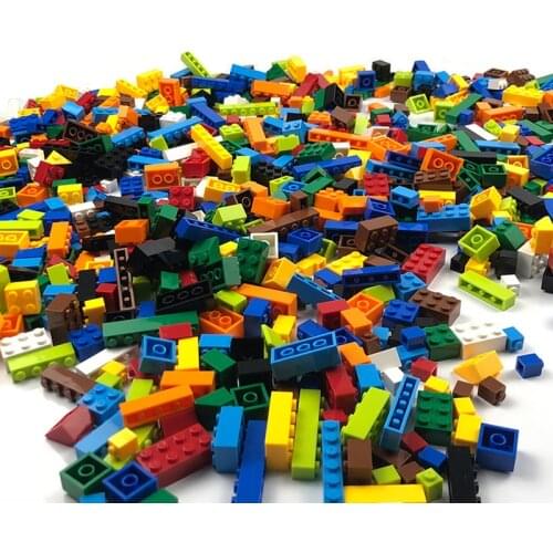 1000/500 PCS Building Blocks Bricks Set Creator City DIY Creative Toys Educational Bulk Bricks Compatible With Most Block
