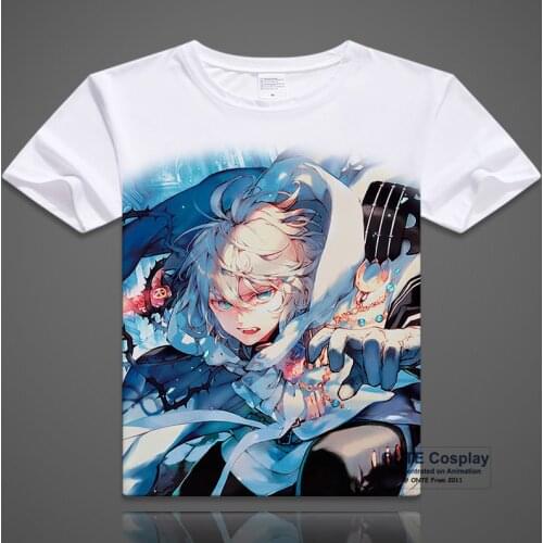 Anime Seraph of the End T-shirts Yuichiro Hyakuya Fancy Tops Krul Tepes Men Women Short Sleeve Printed Mikaela Fashion Tees