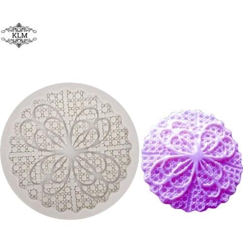 Flower cluster silicone mold cake decoration tool chocolate silicone baking mold kitchen accessories tree epoxy resin craft KLM