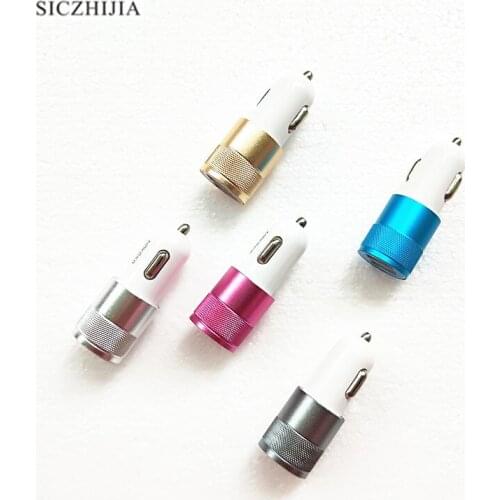 Dual USB2.1V small steel gun car charger for Buick Regal Lacrosse Excelle GT/XT/GL8/ENCORE/Enclaves/Envision/Park Avenue/Royaum
