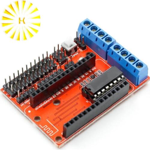 Motor Shield Board L293D for ESP-12E from ESP8266 esp 12E kit diy rc toy wifi rc smart car remote control