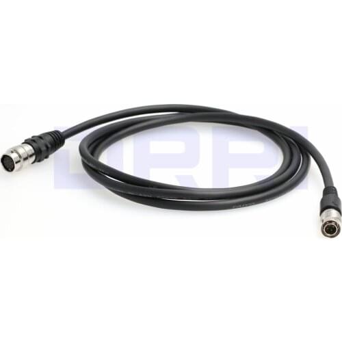 Hirose 4Pin to 12 Pin Fujinon B4 Lens start/stop Power cable for Sony F5 F55