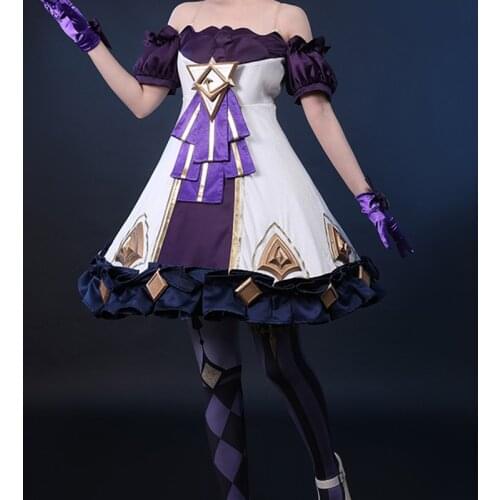 Game LOL THE HALLOWED SEAMSTRESS Gwen Cosplay Costume Women Lolita Gwen Dress Halloween Carnival Uniforms Custom Made