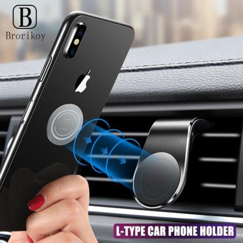 Magnetic car phone bracket vent clip for iPhone 11 Samsung Xiaomi smartphone universal car GPS bracket bracket