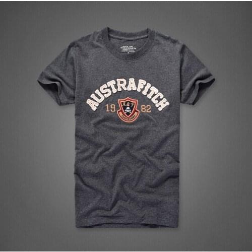 2020 New summer t shirt men 100% cotton embroidery pattern short sleeve tshirt