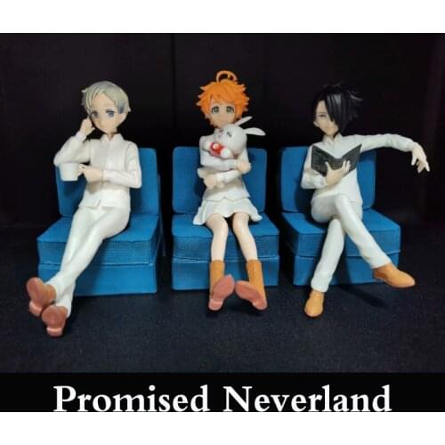 The Promised Neverland Anime Figure Emma Norman Ray Action Figure The Promised Neverland Figurine Collection Model Doll Gift