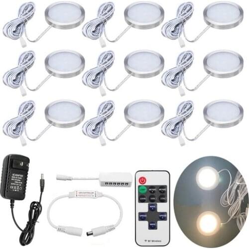 12V LED Interior Reading Spot Lights Round Wall Lamps Ceiling Down Lights For Hotel Bedroom Cabinet Boat RV Caravan