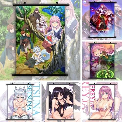 Redo of Healer Freia Setsuna Reese HD Canva Wall Poster Scroll Room Decor