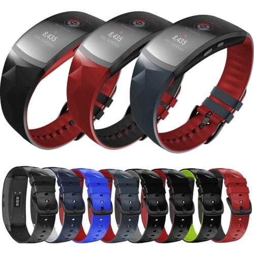 New Colorful Silicone Watch Band For Samsung Gear Fit 2 Pro Sport Replacement Wrist Strap For Gear Fit 2 SM-R360 Bracelet Correa