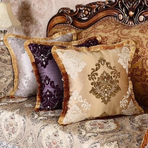 Luxury Jacquard Velvet Cushion Cover Decorative Cushion Cover Decorative Cushion Cover Pillowcase