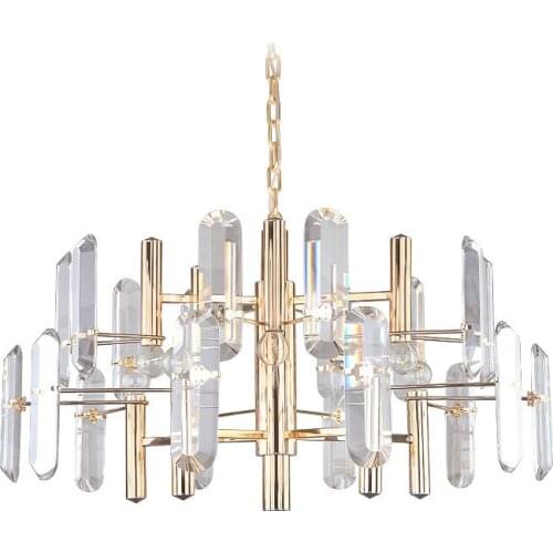 Luxury Modern Crystal Ceilling Light High Quality Lamps For Living Room Restaurant Hotel Corridor Aisle Hall E14 Bulbs incl
