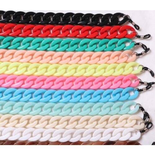 Fashion 70CM Detachable Fish Bone Shoulder Bag Strap Acrylic Resin Chain Handles DIY Replacement Colorfu Wide Bag Accessories
