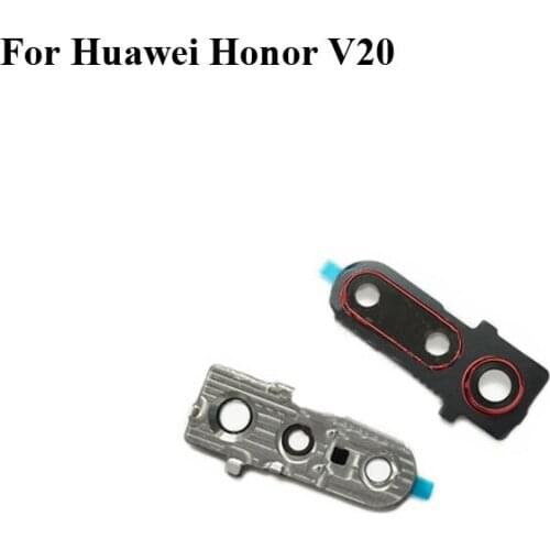 For Huawei Honor V20 Rear Back Camera Glass Lens +Camera Cover Circle Housing Parts For Honor V20 V 20