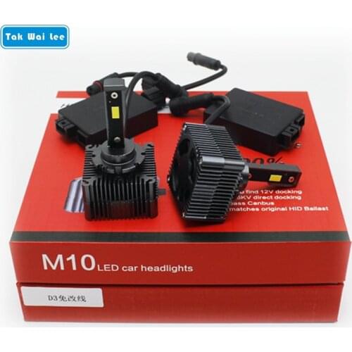 Tak Wai Lee 2X LED Canbus Car Headlight Bulb Styling Source IP68 90W 12V 6000K Dseries 200% Brighter D1S D2S D3S D4S D5 D8 Lamp