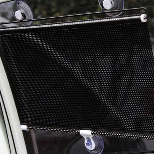 Retractable Folding Car Sunshade Sun Visor Protector Front Windshield Visor Curtain For Fron UV-protective Curtains