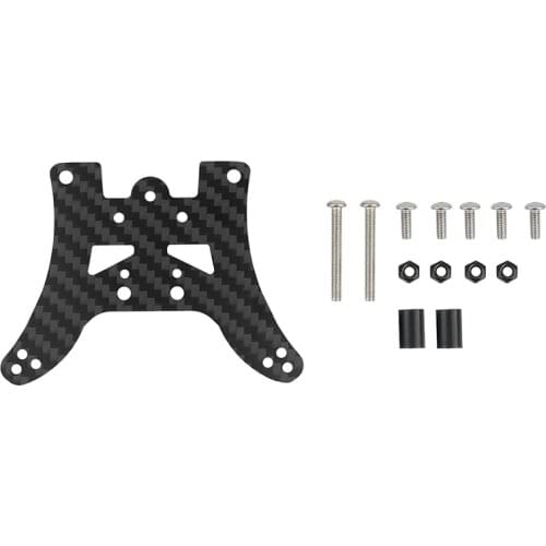 Carbon Fiber Rear Shock Tower 54557 for Tamiya TT-02B TT02B 1/10 RC Off Road Car Upgrade Parts
