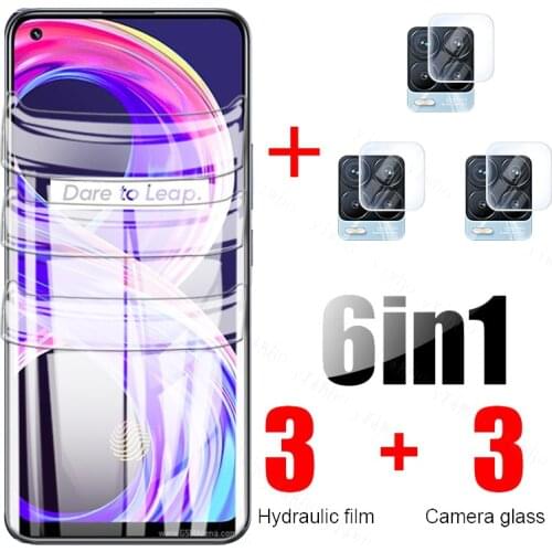 Screen Protector Hydrogel Film For OPPO 8 8 Pro 7 5G 7Pro 6i 6s 6Pro Protective Film For Realme Reno 6 Pro 5 Lite 4Lite Not Glas