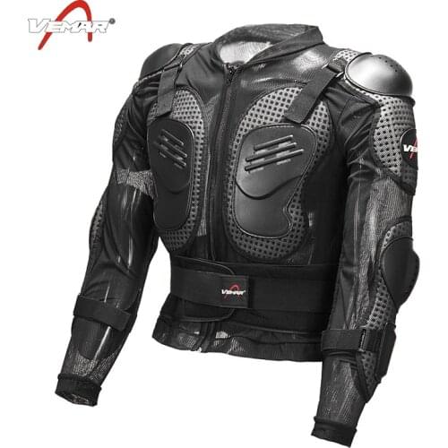Motorcycle Full Body Armor Jacket Chest Protection Gear elbow and shorlder protection