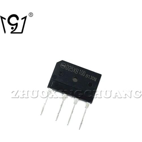10PCS D25XB100 D25X100 25A 1000V special bridge pile for induction cooker new original