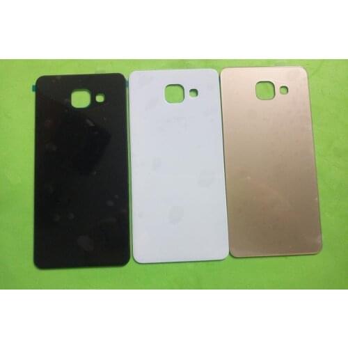 50pcs A3 A5 A7 2016 Back Glass Cover Replacement part For Samsung Galaxy A310 A510 A5100 A710 Battery Housing Door With Sticker