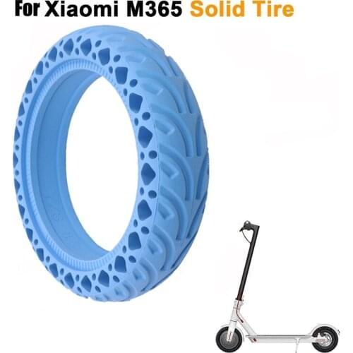 8.5 inch Electric Scooter Honeycomb Shock Absorber Damping Tyre Durable Rubber Solid Tire For Xiaomi Mijia M365