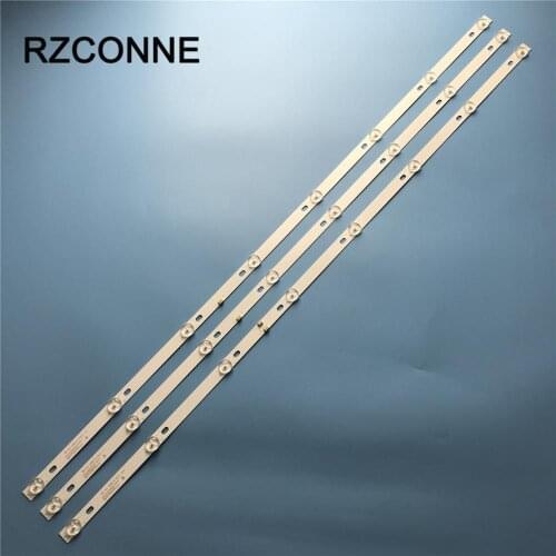 828mm LED Backlight strip 8 lamp JS-D-JP43DM-A81EC JS-D-JP43DM-B82EC (80227) E43DM1000 MCPCB 6V/LED