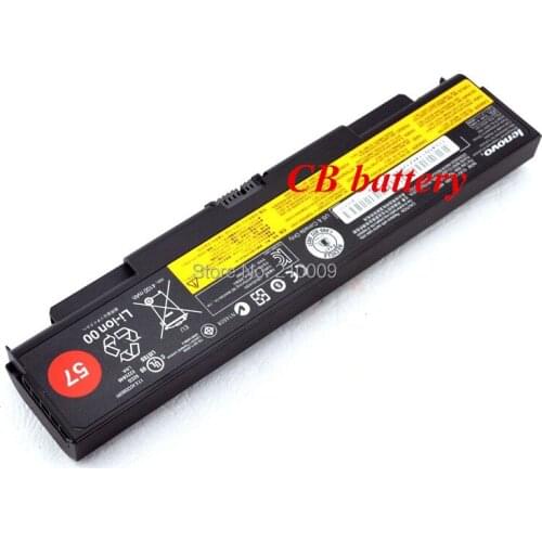 6 cell 10.8V 57wh new for Lenovo T440P T540P W540 L440 L540 laptop battery Free shipping