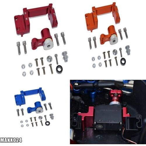 ARRMA 1/5 KRATON 8S aluminum alloy steering gear seat +25T aluminum alloy spring unloading actuator arm set ARA5810 ARA110002T2