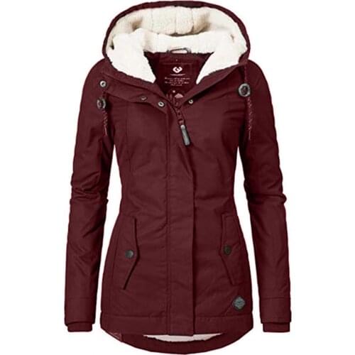 Duzeala Women's Parkas With A Hood