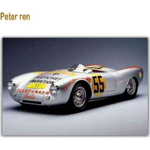 Diy Crafts Diamond painting cross stitch kit Square/Round Mosaic Rhinestone full embroidery Wall painting Porsche Boxster Spyder