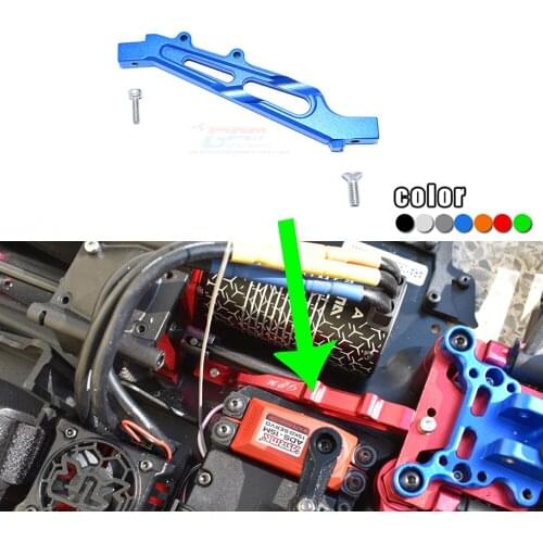 GPM Metal Aluminum alloy front CHASSIS BRACE Support Frame Bracket #ARA320511 for ARRMA 1/7 LIMITLESS ARA109011 INFRACTION 6S