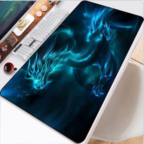 Fashion China Dragon Gaming Mouse Pad PC Gamer Notebook Gaming Accessories Gaming Cabinet Keyboard Mat Cs Go Large Mouse Pad xxl