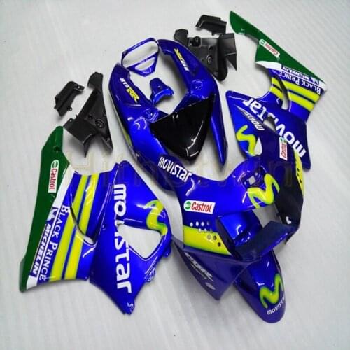 Custom motorcycle cowl for CBR919RR 1998-1999 CBR 900 RR 98 99 ABS Plastic Fairings+Botls+blue M2