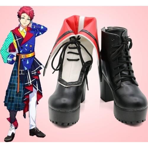 New Unisex Anime Cos A3! Nanao Taichi Cosplay Costumes Boots Shoes Halloween Christmas Party Custom Size
